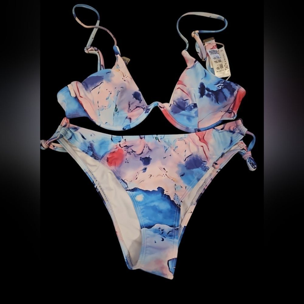 Stylish Multicolor Bikini Set
